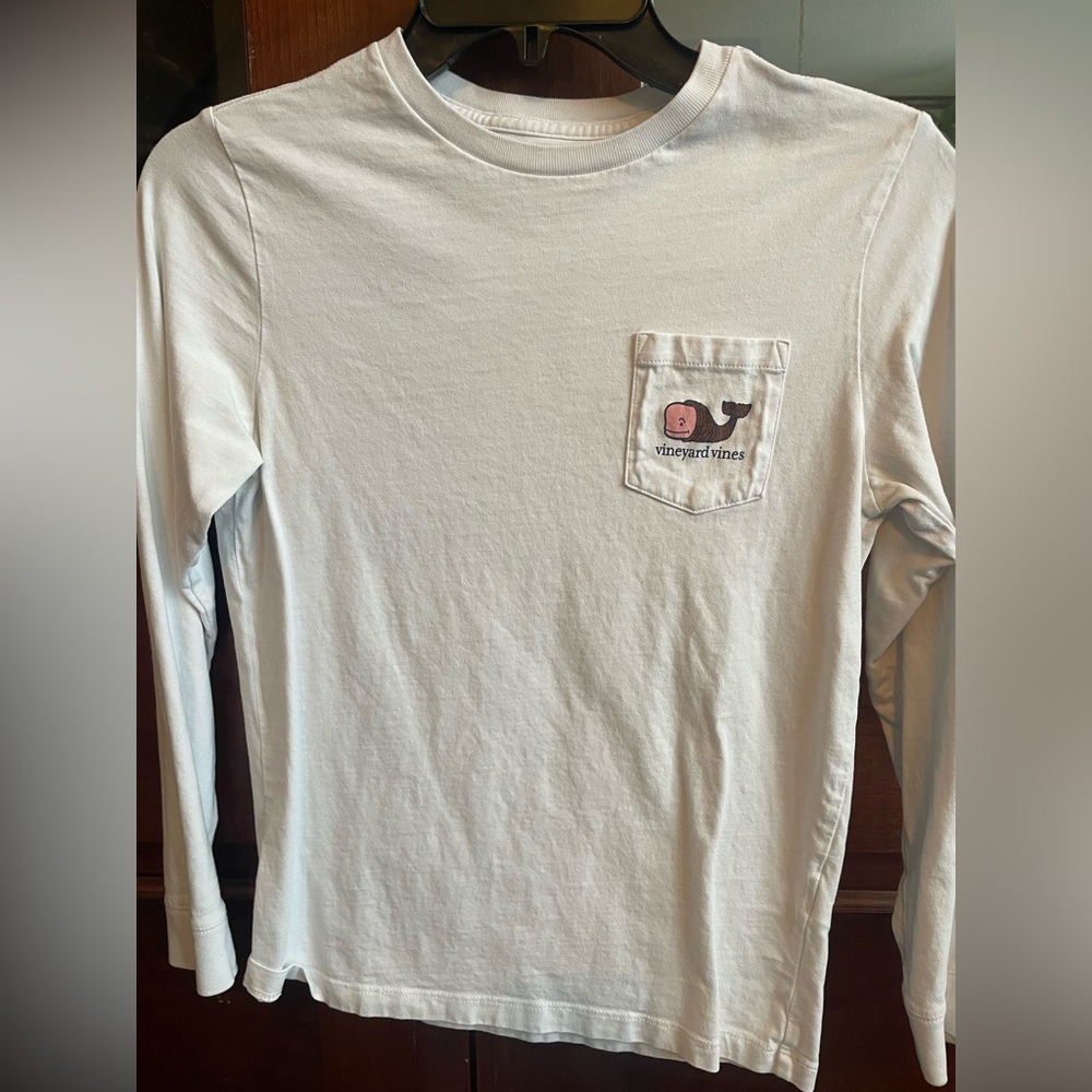 Vineyard Vines Thanksgiving Classic White Cotton Tee Kids